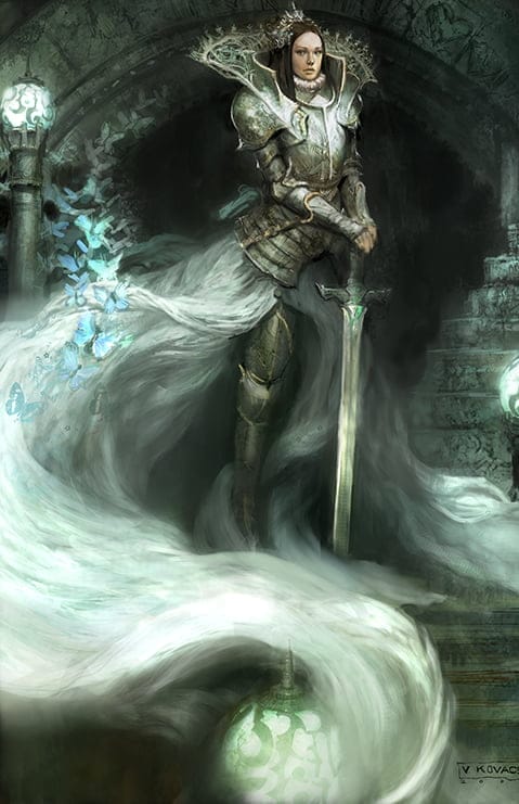 The Looking Glass Wars Art Print Bundle, detail.