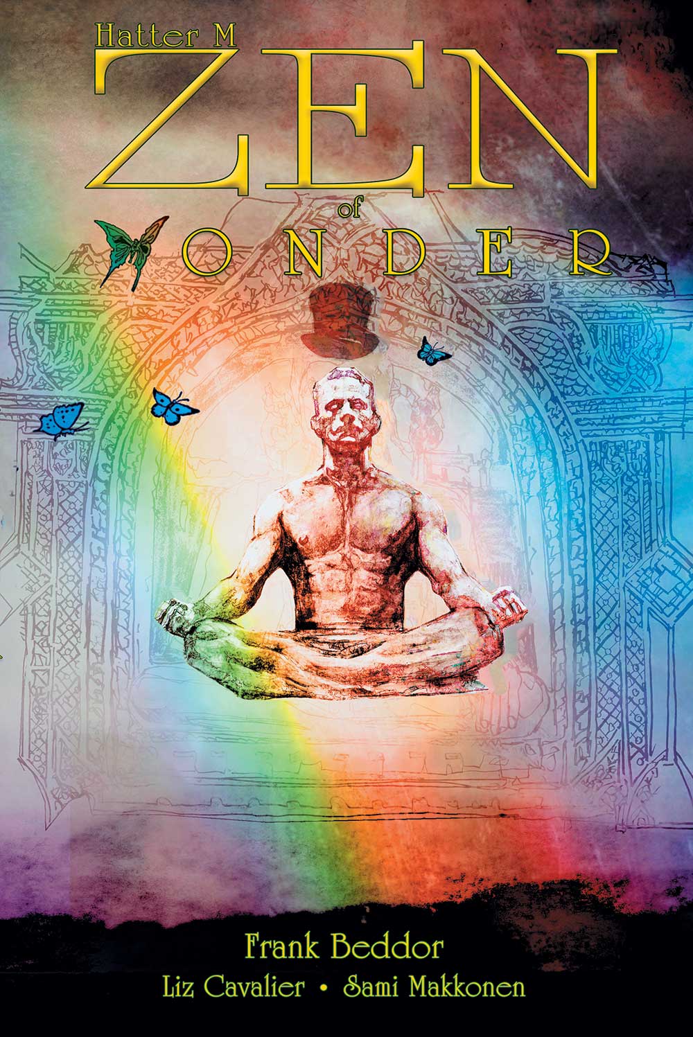 The alternate Zen of Wonder cover by Bill Sienkiewicz.