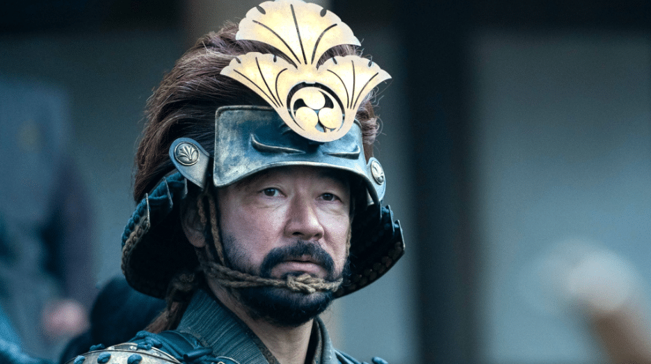 Still image of Tadanobu Asano as Kashigi Yabushige from the FX/Hulu historical drama miniseries "Shogun". 