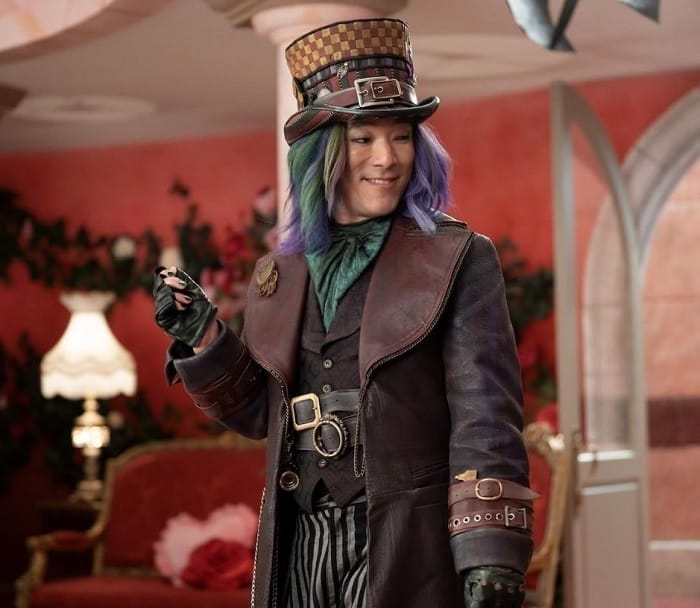 Leonardo Nam as Maddox Hatter in the 2026 Disney Channel film "Descendants: Wicked Wonderland".