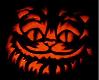 The Cheshire Cat inspired by Tim Burton's Alice in Wonderland