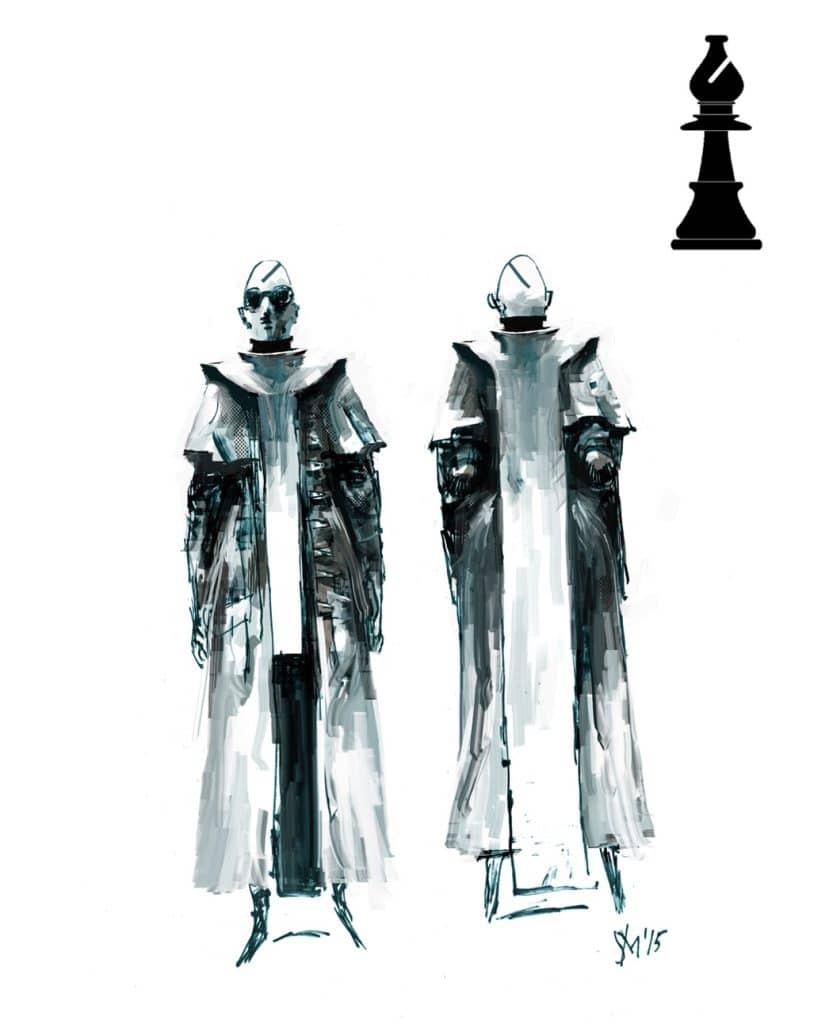 The Bishop from The Looking Glass Wars Graphic Novel Crossfire