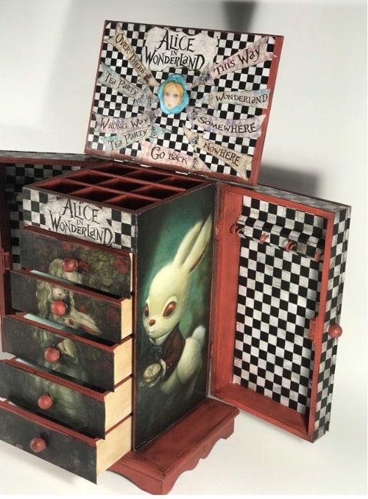 Alice in Wonderland Jewelry Box Gift for Kid