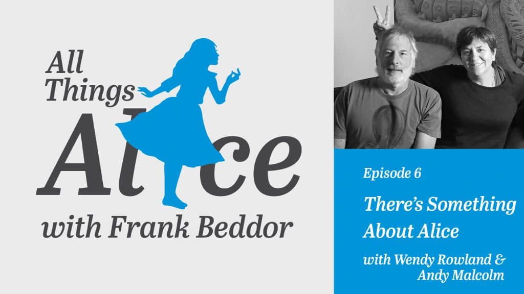 The podcast is hosted by Frank Beddor, who is a writer and producer. The podcast explores the world of Alice's Adventures in Wonderland by Lewis Carroll and its various adaptations in popular culture