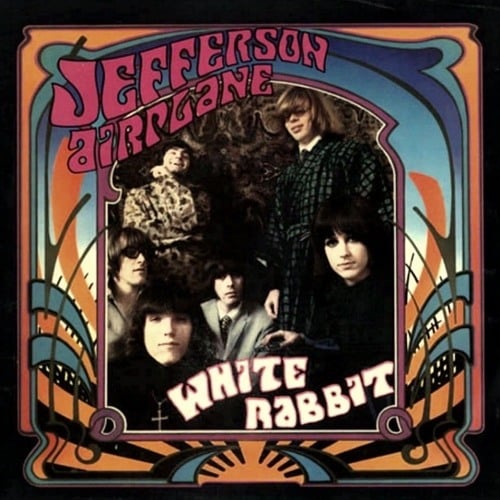 Single cover for Jefferson Airplane's "White Rabbit"
