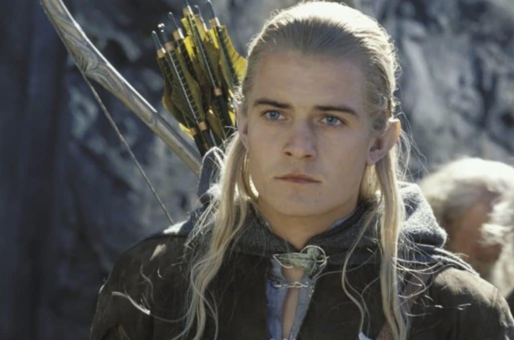 Orlando Bloom as Legolas in "The Lord of the Rings" film trilogy