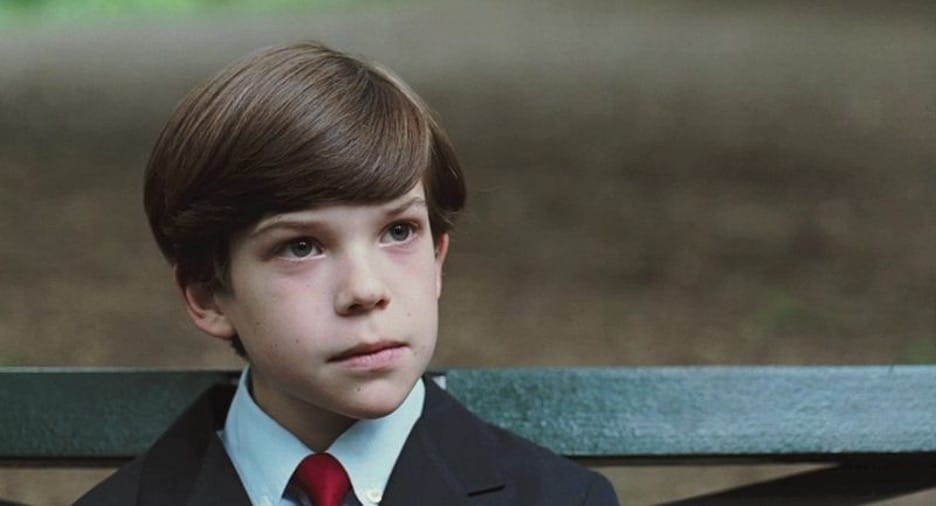 Still image of Jacob Kogan as piano prodigy Joshua Cairn in the 2007 psychological thriller "Joshua". 